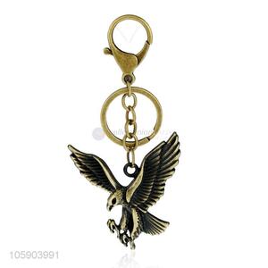 OEM factory eagle alloy pendant key chain key ring