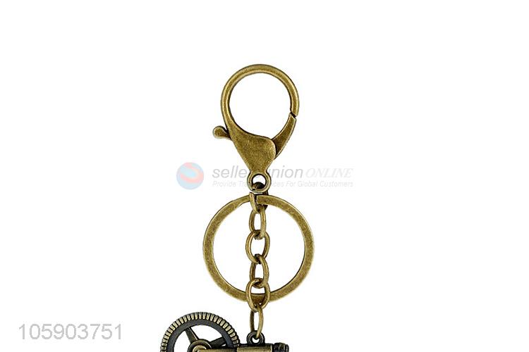 Top manufacturer bike alloy pendant key chain key ring