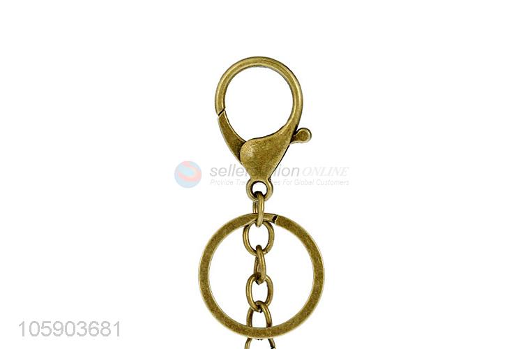 Factory promotional personalized alloy pendant retro camera key chain