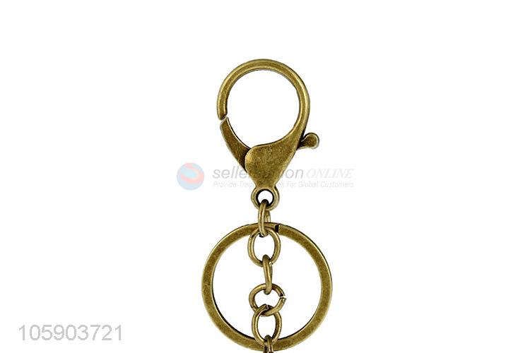 Popular design personalized alloy pendant retro anchor key chain