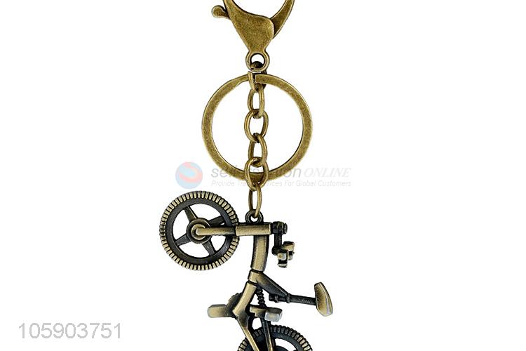 Top manufacturer bike alloy pendant key chain key ring