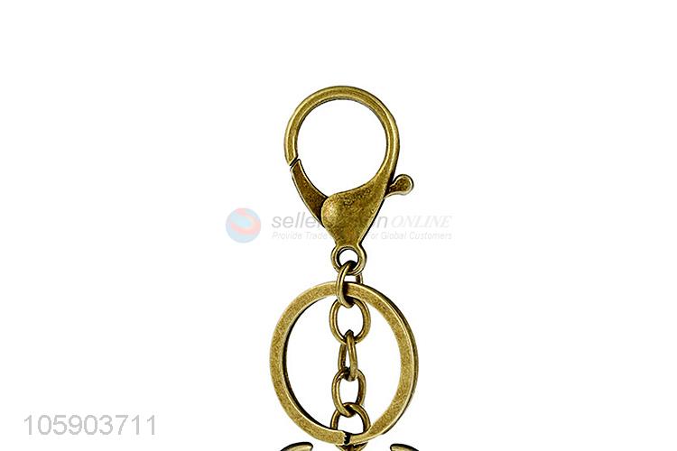 Latest design scorpion alloy pendant key chain key ring