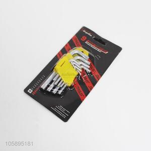 High grade custom 6pcs allen wrench set