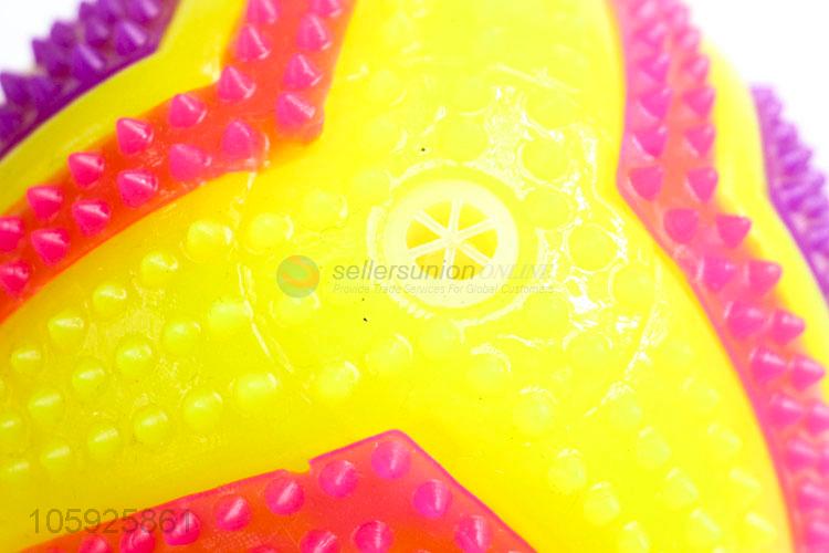 Direct factory supply children TPR toy ball spiky heart ball