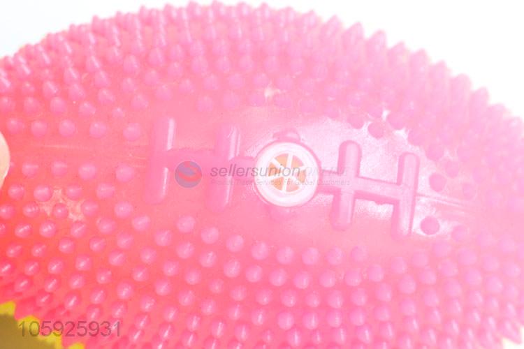 China manufacturer kids TPR toy ball spiky rugby ball