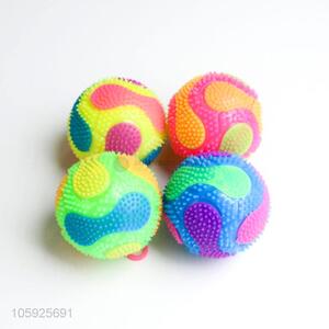 High sales kids TPR puffer ball colorful spiky ball