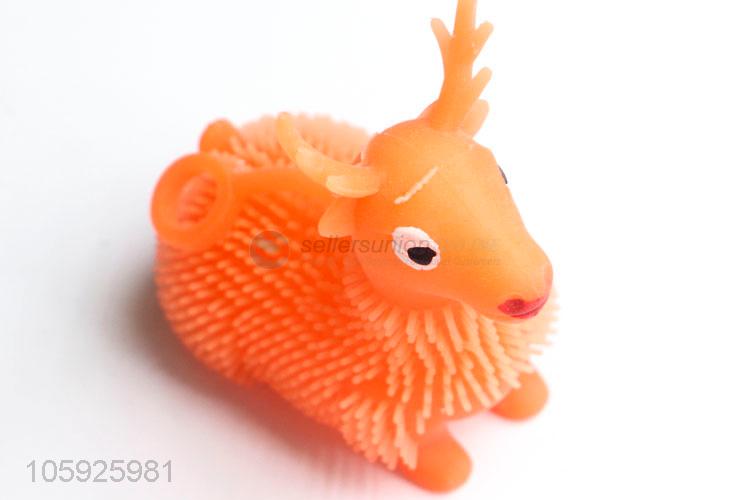 Best quality kids TPR toy ball spiky deer ball