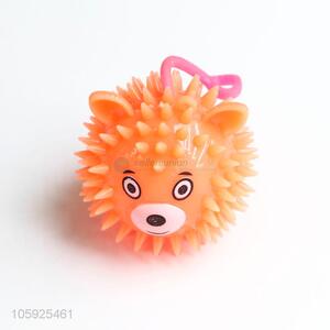 China manufacturer children TPR puffer ball spiky bear head ball