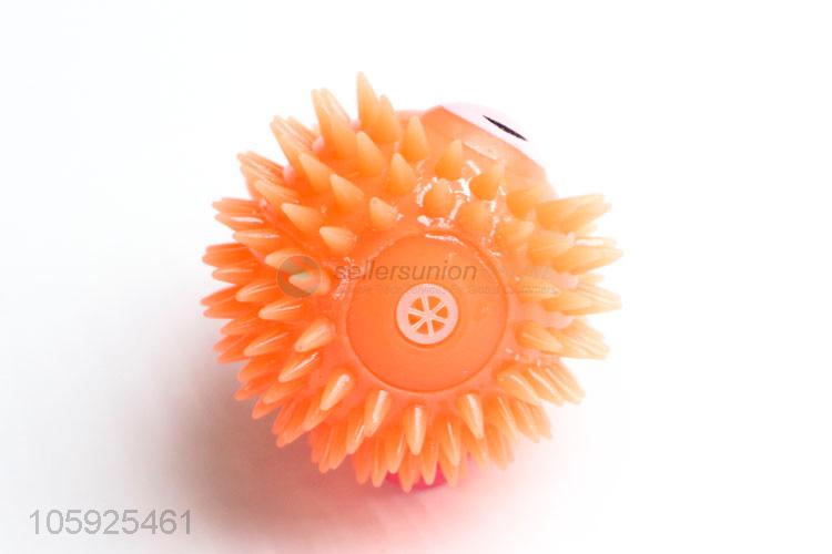 China manufacturer children TPR puffer ball spiky bear head ball