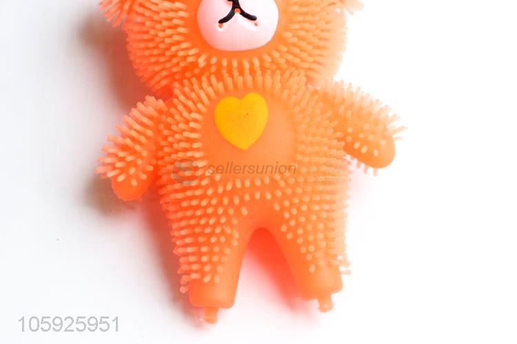 Superior quality children TPR toy ball spiky bear ball