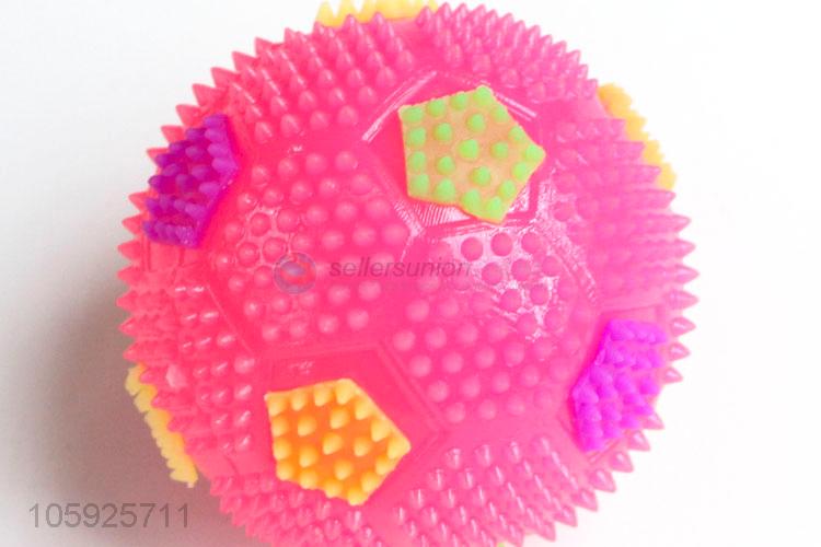 Competitive price kids TPR puffer ball spiky football