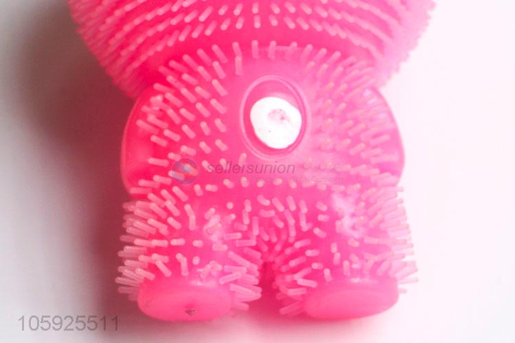 Hot products kids TPR puffer ball spiky smiling toy