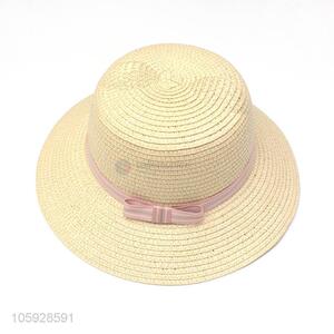 High quality summer fashion woven sun hats for kids beach straw hat