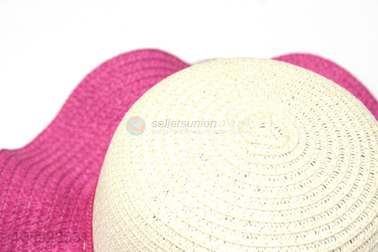 Chinese fashion kids cheap paper straw hat