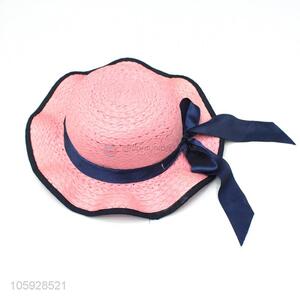 Top quality  fashion beach cap outside fedora kids straw hat