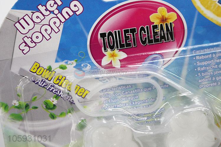 Hot Selling Plum Shape Toilet Cleaner Block