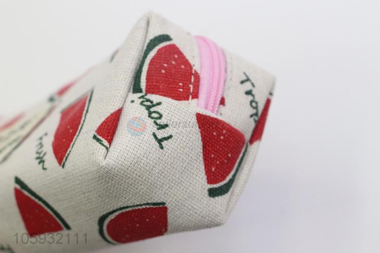 Factory Promotional Watermelon Pattern Kawaii Pen Bag Kids Gift