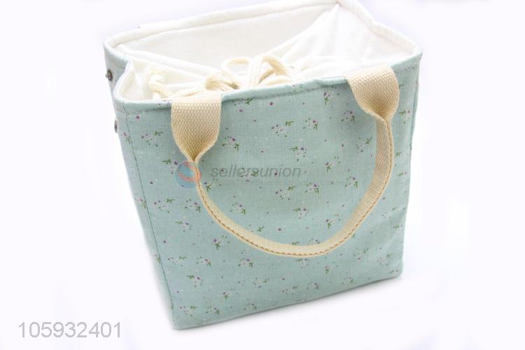 Competitive Price Floral Pattern Lunch Bag Picnic Storage Box