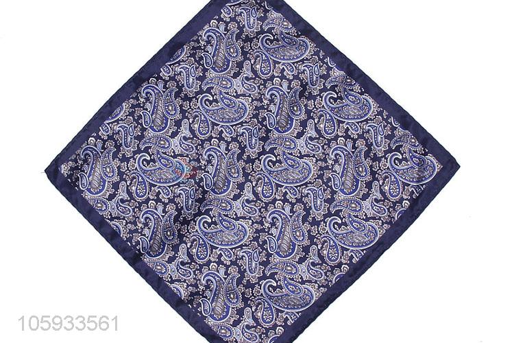 Popular Printed Polyester Pocket Squares For Men