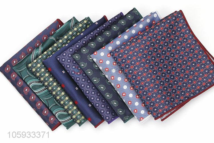 Delicate Design Colorful Pocket Square For Man