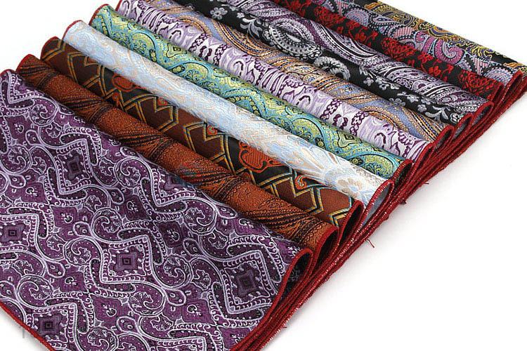 Custom Printing Tie Set Pocket Square Men Handkerchief