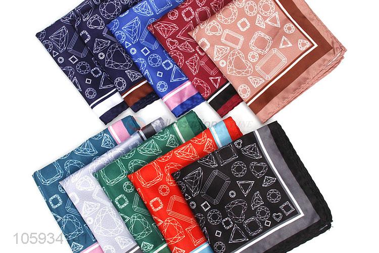 Fashion Style Spinning Business Handkerchief For Men