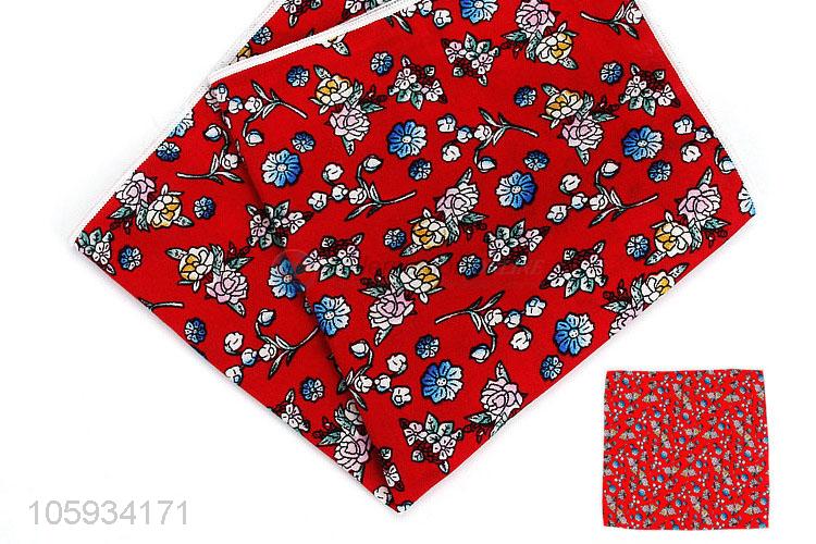 New Arrival Floral Print Cotton Handkerchiefs