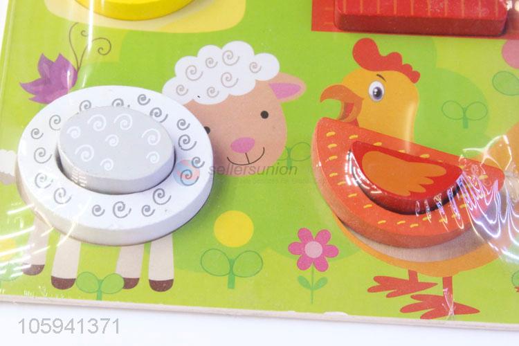 Promotional Item Educational Color Cartoon Toddlers 3D Jigsaw Puzzle