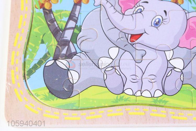 Wholesale Price Cartoon Education Wooden Toy Jigsaw Puzzles