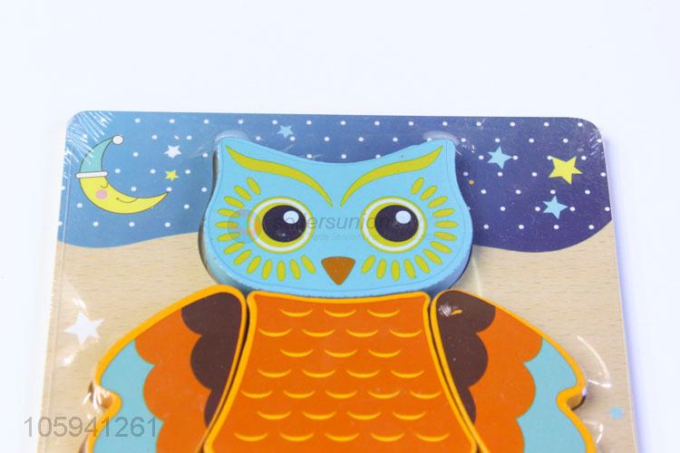 Factory Export Baby Kids Childrens Education Owl 3D Puzzle