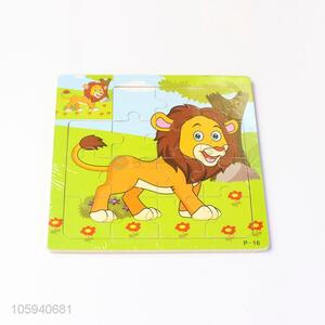 Advertising and Promotional Cartoon Wooden DIY Jigsaw Puzzle for Kids