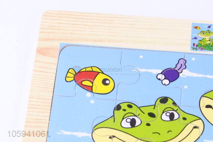 Wholesale Cheap Cartoon Education Wooden Toy Jigsaw Puzzles