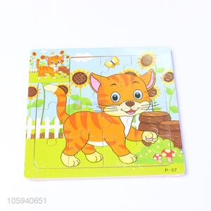 China Manufacturer Cute Wooden Puzzle for Baby