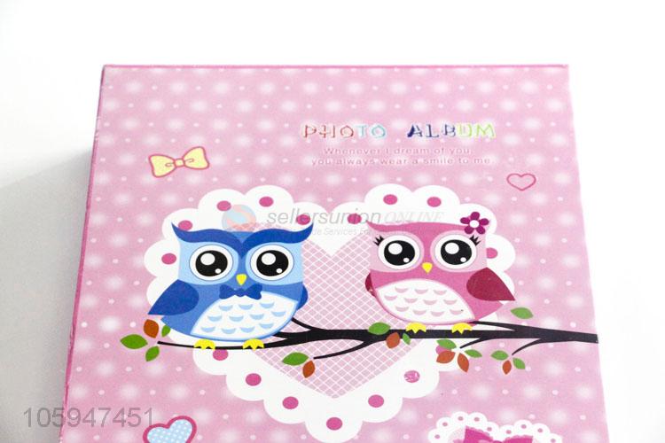 Best Sale Owl Pattern 180 Page Baby Photo Album