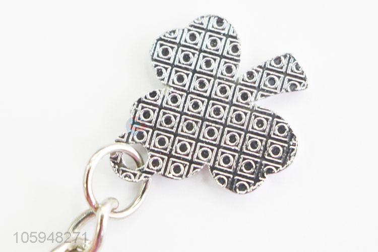 Newest Clover Pendant Keychain for Girl