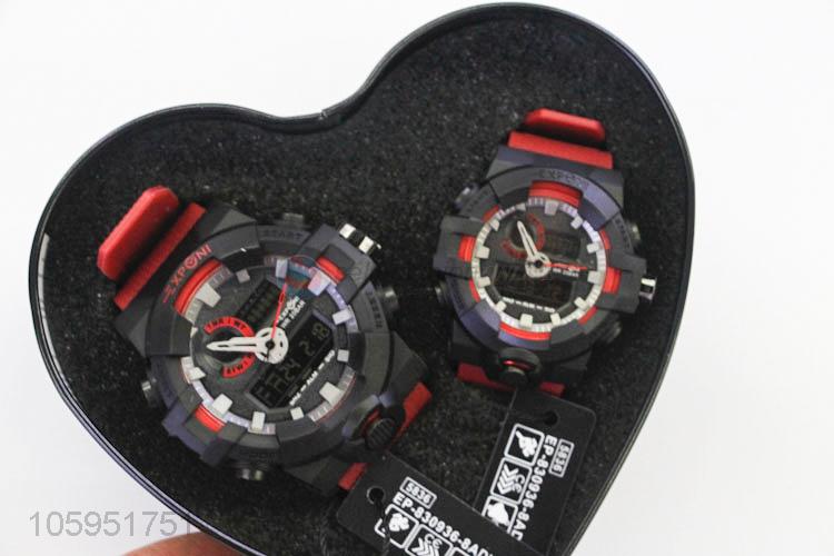 High Quality Man Gift Double Movement Watch