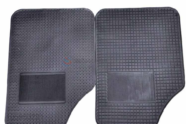 Factory Supply 4 Pieces Non-Slip Car Foot Mat Set