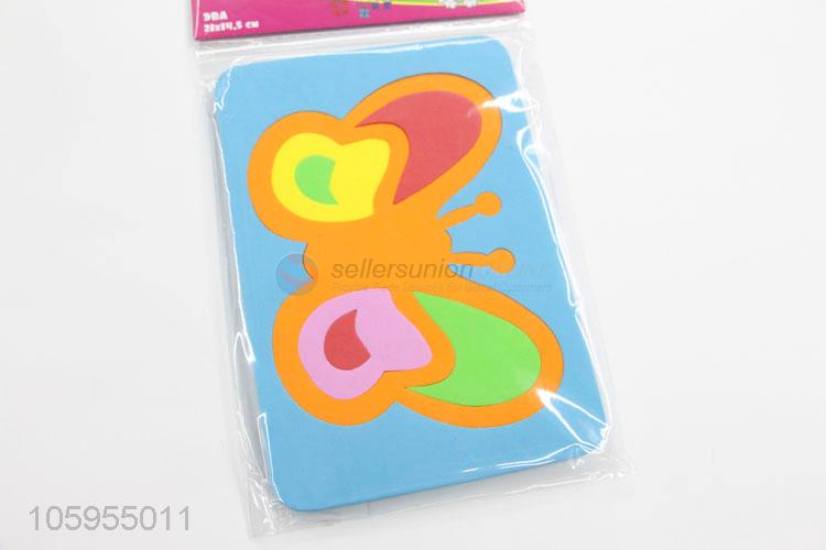 Wholesale Butterfly Shape Kids DIY Puzzle Toy