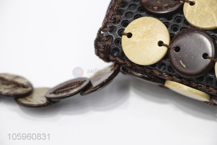 Wholesale Coconut Shell Beads Shoulder Bag