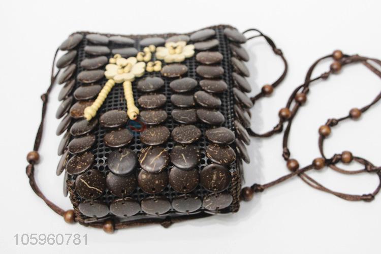 Top Quality Fashion Handmade Beads Messenger Bag