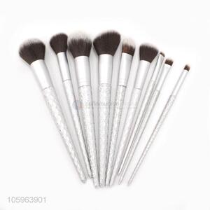 Hot selling 9 pcs new cosmetics foundation face makeup brush set