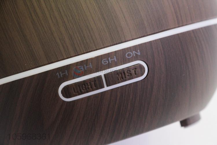 Good quality deep wood grain air humidifier usb essential oil diffuser