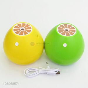 Popular design lemon shape ultrasonic usb air humidifier for office