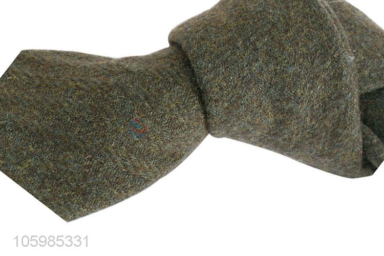 New arrival fashion wool skinny neckties knitted ties