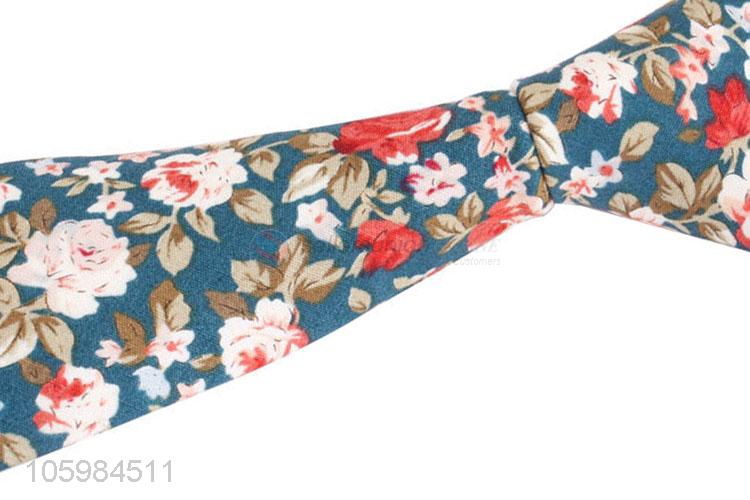 Top sale delicate men necktie floral print ties