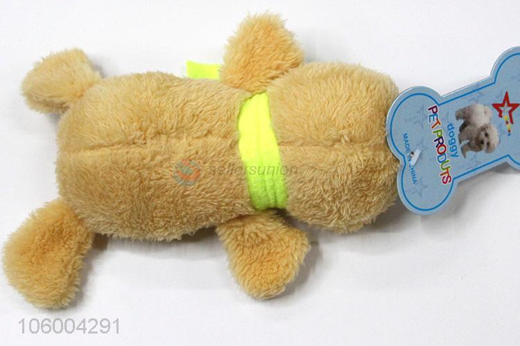 Unique design cartoon animal bear plush puppy toys