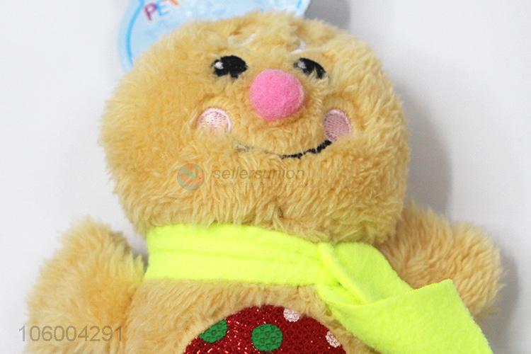 Unique design cartoon animal bear plush puppy toys