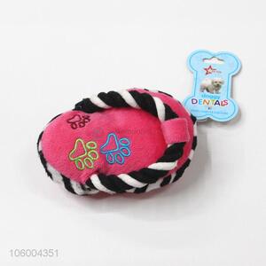 Wholesale pet plush toys flip flops pet toys