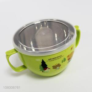 Best price plastic and stainless steel china insulation bowl for kids