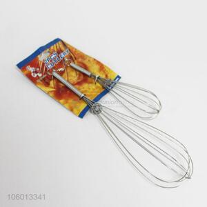 Suitable Price 2PC Stainless Iron Egg Whisk